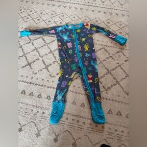Disney little sleepies 6-12 month monster inc sleeper